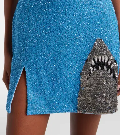 Staud Le Sable beaded minidress | Thumbnail 2 Staud Le Sable beaded minidress | Thumbnail 2