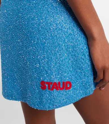 Staud Le Sable beaded minidress | Thumbnail 4 Staud Le Sable beaded minidress | Thumbnail 4