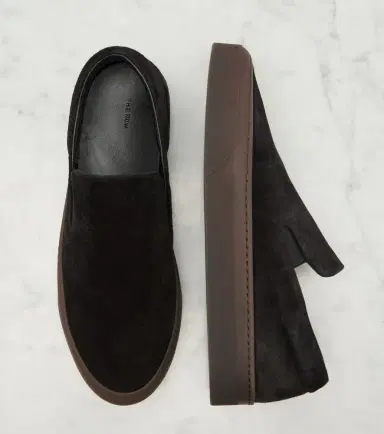 The Row MH suede slip-on shoes | Thumbnail 4 The Row MH suede slip-on shoes | Thumbnail 4