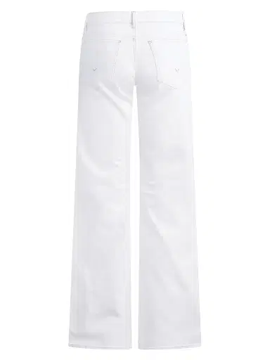 Hudson Jeans Women's Kelli Low-Rise Straight-Leg Jeans - White | Thumbnail 3 Hudson Jeans Women's Kelli Low-Rise Straight-Leg Jeans - White | Thumbnail 3