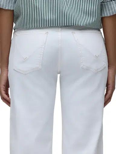 Hudson Jeans Women's Kelli Low-Rise Straight-Leg Jeans - White | Thumbnail 8 Hudson Jeans Women's Kelli Low-Rise Straight-Leg Jeans - White | Thumbnail 8