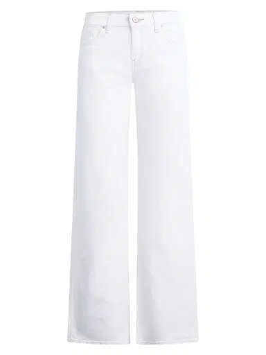 Hudson Jeans Women's Kelli Low-Rise Straight-Leg Jeans - White | Thumbnail 1 Hudson Jeans Women's Kelli Low-Rise Straight-Leg Jeans - White | Thumbnail 1