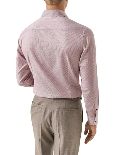 Eton Men's Slim-Fit Striped Twill Shirt | Thumbnail 3 Eton Men's Slim-Fit Striped Twill Shirt | Thumbnail 3