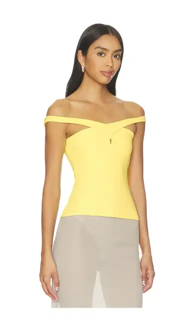 Susana Monaco Cross Front Top Off Shoulder Top | Thumbnail 2 Susana Monaco Cross Front Top Off Shoulder Top | Thumbnail 2