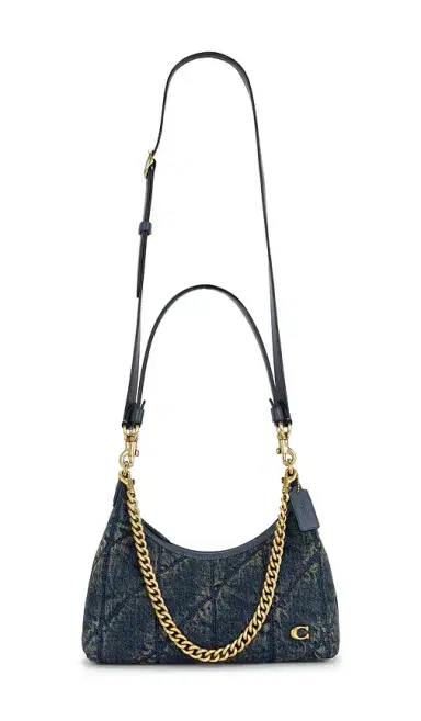 Coach Soft Quilted Loved Denim Juliet 25 Shoulder Bag | Thumbnail 1 Coach Soft Quilted Loved Denim Juliet 25 Shoulder Bag | Thumbnail 1