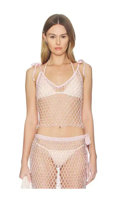 My Beachy Side Lulu Hand-crocheted Top | Thumbnail 1 My Beachy Side Lulu Hand-crocheted Top | Thumbnail 1
