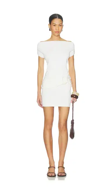 SEVEN WONDERS Kamryn Side Tie Knit Mini Dress | Thumbnail 1 SEVEN WONDERS Kamryn Side Tie Knit Mini Dress | Thumbnail 1