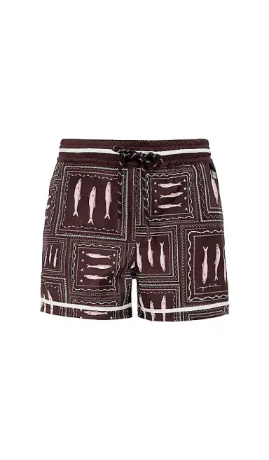 Agua Bendita Kids Nick Basket Swim Short | Thumbnail 1 Agua Bendita Kids Nick Basket Swim Short | Thumbnail 1