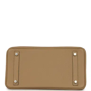HERMÈS Hermes Birkin 30 Poussiere Togo Palladium Hardware | Thumbnail 6 HERMÈS Hermes Birkin 30 Poussiere Togo Palladium Hardware | Thumbnail 6