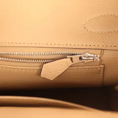 HERMÈS Hermes Birkin 30 Poussiere Togo Palladium Hardware | Thumbnail 9 HERMÈS Hermes Birkin 30 Poussiere Togo Palladium Hardware | Thumbnail 9