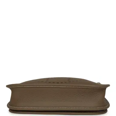 HERMÈS Hermes Evelyne 23 Etoupe Clemence Palladium Hardware | Thumbnail 6 HERMÈS Hermes Evelyne 23 Etoupe Clemence Palladium Hardware | Thumbnail 6