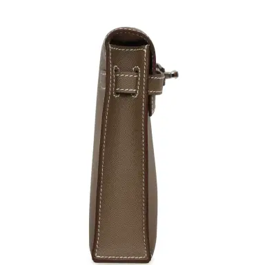 HERMÈS Hermes Kelly Elan Etoupe Madame Palladium Hardware | Thumbnail 3 HERMÈS Hermes Kelly Elan Etoupe Madame Palladium Hardware | Thumbnail 3