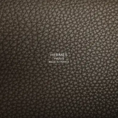 HERMÈS Hermes Picotin Lock 18 Vert Loden Clemence Palladium Hardware | Thumbnail 8 HERMÈS Hermes Picotin Lock 18 Vert Loden Clemence Palladium Hardware | Thumbnail 8