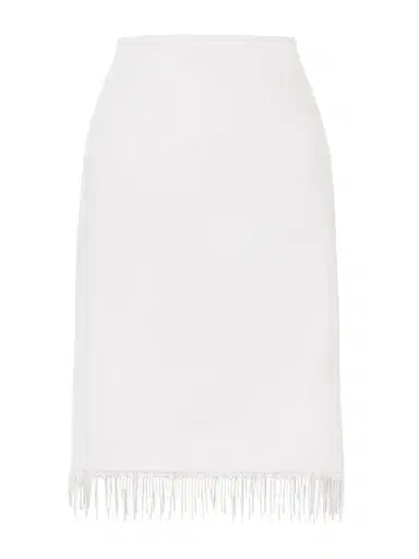 RÓHE Lace-trimmed Cotton Midi Skirt | Thumbnail 1 RÓHE Lace-trimmed Cotton Midi Skirt | Thumbnail 1