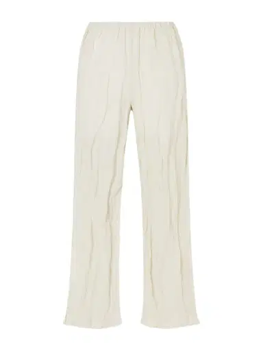 RÓHE Crinkled Cotton-blend Wide-leg Pants | Thumbnail 1 RÓHE Crinkled Cotton-blend Wide-leg Pants | Thumbnail 1