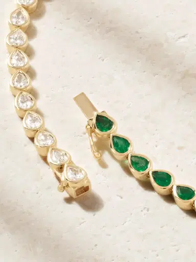 Anita Ko 18-karat Gold, Emerald And Diamond Choker | Thumbnail 3 Anita Ko 18-karat Gold, Emerald And Diamond Choker | Thumbnail 3