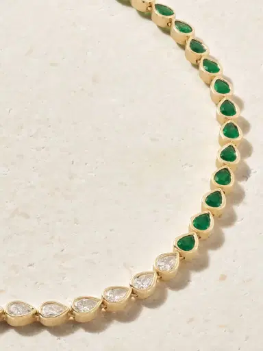 Anita Ko 18-karat Gold, Emerald And Diamond Choker | Thumbnail 4 Anita Ko 18-karat Gold, Emerald And Diamond Choker | Thumbnail 4