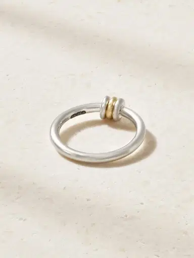 Spinelli Kilcollin Sirius Sterling Silver And 18-karat Gold Ring | Thumbnail 3 Spinelli Kilcollin Sirius Sterling Silver And 18-karat Gold Ring | Thumbnail 3