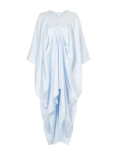 Camilla Draped Silk-satin Kaftan | Thumbnail 1 Camilla Draped Silk-satin Kaftan | Thumbnail 1