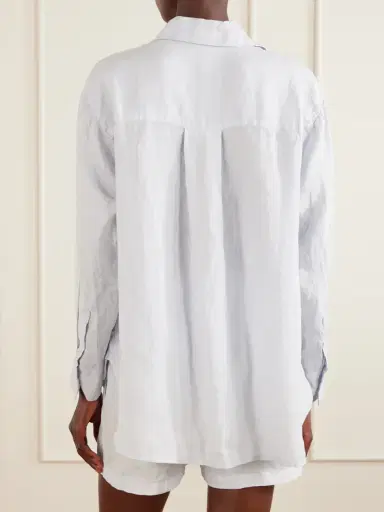 James Perse Linen-canvas Shirt | Thumbnail 4 James Perse Linen-canvas Shirt | Thumbnail 4