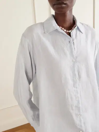 James Perse Linen-canvas Shirt | Thumbnail 5 James Perse Linen-canvas Shirt | Thumbnail 5