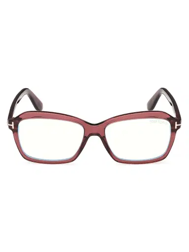 Tom Ford Women's 54MM Blue Block Rectangular Sunglasses - Bordeaux | Thumbnail 2 Tom Ford Women's 54MM Blue Block Rectangular Sunglasses - Bordeaux | Thumbnail 2