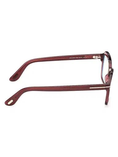 Tom Ford Women's 54MM Blue Block Rectangular Sunglasses - Bordeaux | Thumbnail 7 Tom Ford Women's 54MM Blue Block Rectangular Sunglasses - Bordeaux | Thumbnail 7