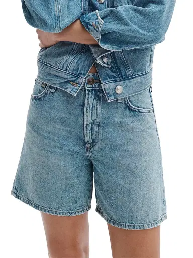 rag & bone Women's Kaia Denim Shorts | Thumbnail 3 rag & bone Women's Kaia Denim Shorts | Thumbnail 3