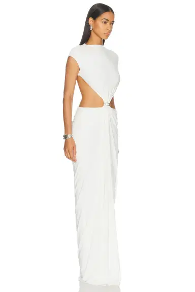 Grace Ling Relic Charms Belt Cinched Maxi Dress | Thumbnail 2 Grace Ling Relic Charms Belt Cinched Maxi Dress | Thumbnail 2