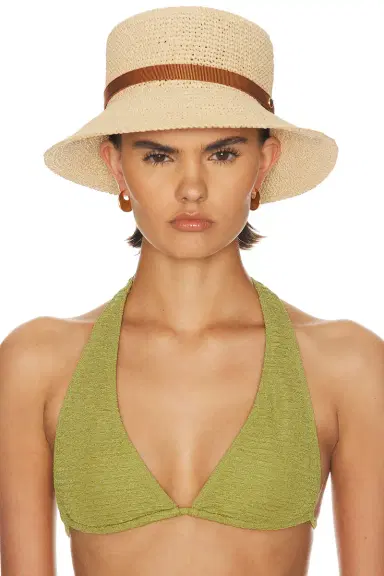 Valentino Garavani VLogo Signature Crochet Bucket Hat | Thumbnail 2 Valentino Garavani VLogo Signature Crochet Bucket Hat | Thumbnail 2