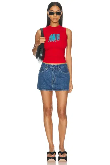 SLVRLAKE Micro Clean Waistband Mini Skirt | Thumbnail 5 SLVRLAKE Micro Clean Waistband Mini Skirt | Thumbnail 5