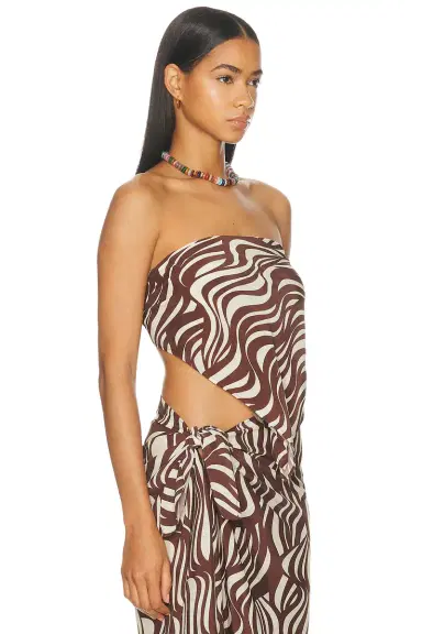 ENZA COSTA Scarf Top | Thumbnail 2 ENZA COSTA Scarf Top | Thumbnail 2