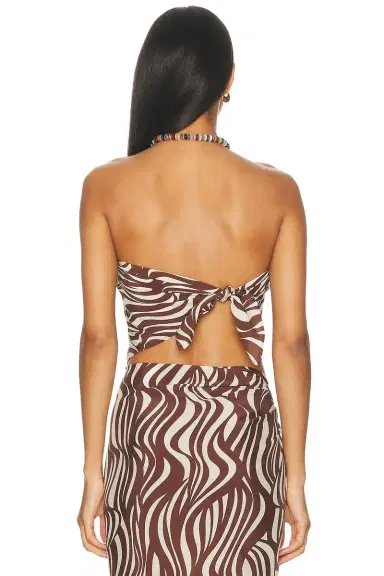 ENZA COSTA Scarf Top | Thumbnail 4 ENZA COSTA Scarf Top | Thumbnail 4