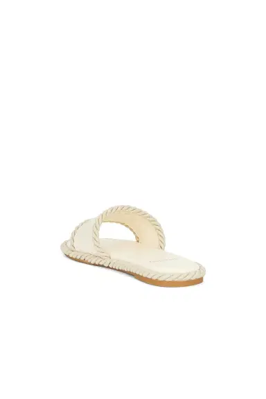 Valentino Garavani V Logo Torchon Slide Espadrilles | Thumbnail 3 Valentino Garavani V Logo Torchon Slide Espadrilles | Thumbnail 3