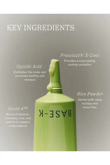 BASE-K The Rice Powder Detox Exfoliating Shampoo | Thumbnail 4 BASE-K The Rice Powder Detox Exfoliating Shampoo | Thumbnail 4