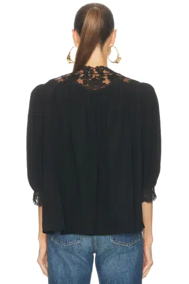 Chloé Silk Top | Thumbnail 4 Chloé Silk Top | Thumbnail 4