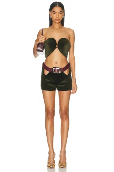 Jean Paul Gaultier Corduroy Bra Top | Thumbnail 4 Jean Paul Gaultier Corduroy Bra Top | Thumbnail 4