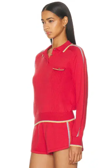 Guest In Residence Relay Polo Top | Thumbnail 3 Guest In Residence Relay Polo Top | Thumbnail 3