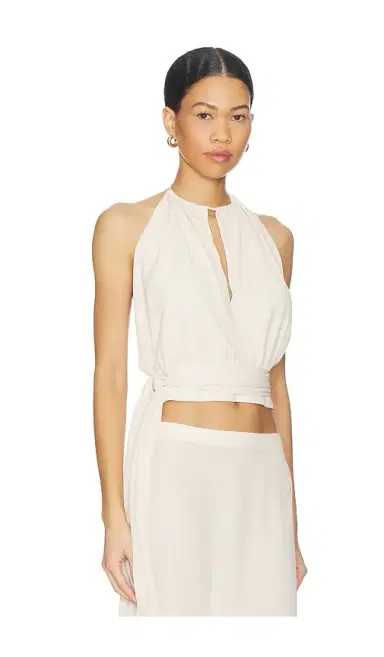 With Harper Lu Draped Halter Top | Thumbnail 2 With Harper Lu Draped Halter Top | Thumbnail 2