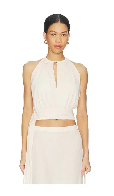 With Harper Lu Draped Halter Top | Thumbnail 1 With Harper Lu Draped Halter Top | Thumbnail 1