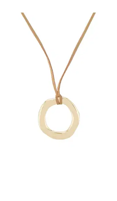 Ettika Open Circle Adjustable Suede Necklace | Thumbnail 2 Ettika Open Circle Adjustable Suede Necklace | Thumbnail 2