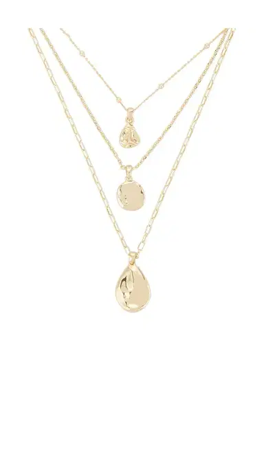 Ettika Circle Flow Layered Necklace Set | Thumbnail 2 Ettika Circle Flow Layered Necklace Set | Thumbnail 2