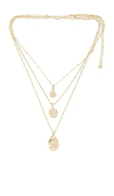 Ettika Circle Flow Layered Necklace Set | Thumbnail 1 Ettika Circle Flow Layered Necklace Set | Thumbnail 1