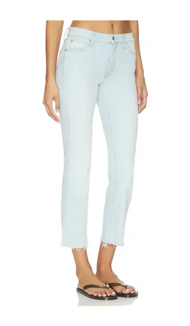 Mother The Rascal Flood Fray Jeans | Thumbnail 2 Mother The Rascal Flood Fray Jeans | Thumbnail 2