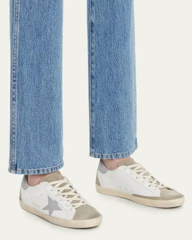 Golden Goose Superstar Mixed Leather Low-Top Sneakers | Thumbnail 2 Golden Goose Superstar Mixed Leather Low-Top Sneakers | Thumbnail 2
