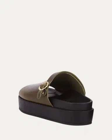 Ancient Greek Sandals Arachova Platform Leather Mules | Thumbnail 3 Ancient Greek Sandals Arachova Platform Leather Mules | Thumbnail 3