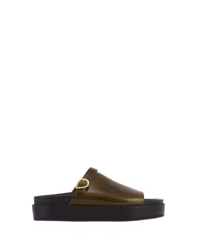 Ancient Greek Sandals Arachova Platform Leather Mules | Thumbnail 1 Ancient Greek Sandals Arachova Platform Leather Mules | Thumbnail 1
