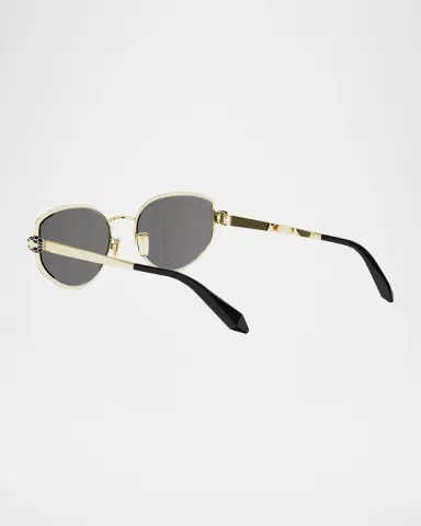 BVLGARI Serpenti Forever 55mm Oval Sunglasses | Thumbnail 4 BVLGARI Serpenti Forever 55mm Oval Sunglasses | Thumbnail 4