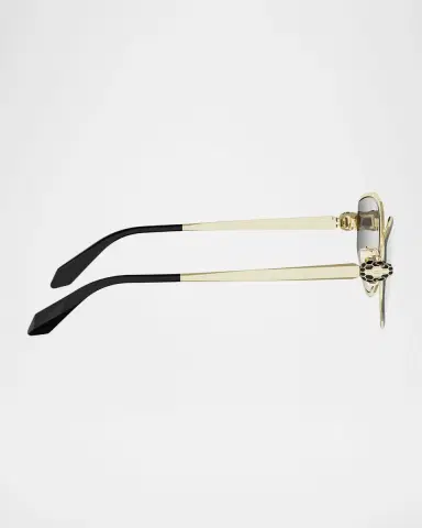 BVLGARI Serpenti Forever 55mm Oval Sunglasses | Thumbnail 6 BVLGARI Serpenti Forever 55mm Oval Sunglasses | Thumbnail 6