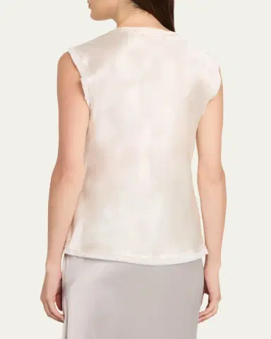 ALL THREE Amanda Silk Tank Top | Thumbnail 3 ALL THREE Amanda Silk Tank Top | Thumbnail 3